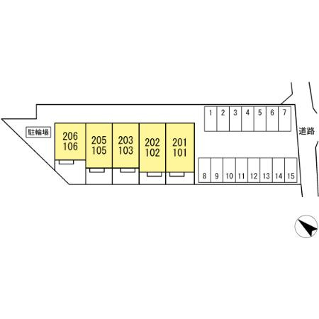 ジェントリーの区画図