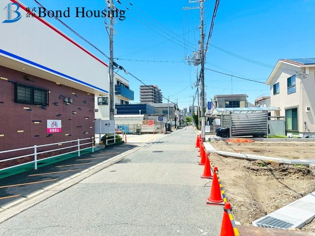 「西新町駅徒歩7分」「南東角地」 硯町全8棟G号地の周辺