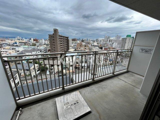 レジディア城北公園通のバルコニー