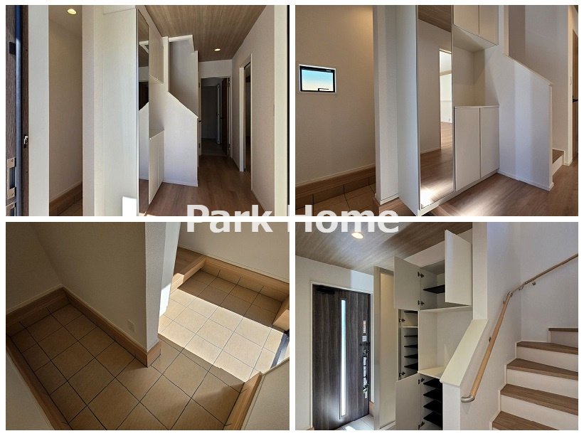 香美市土佐山田町宝町4丁目-2期5棟1-新築戸建ての玄関