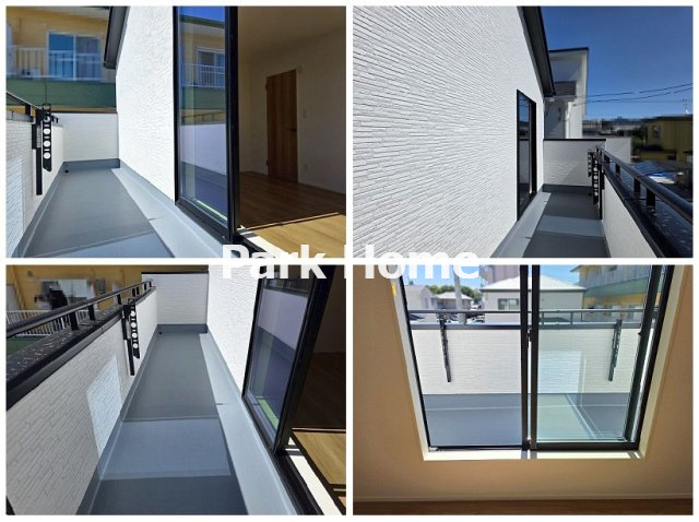 香美市土佐山田町宝町4丁目-2期5棟1-新築戸建てのバルコニー