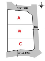 高崎市藤塚町売地　Ａの画像