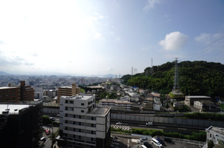 【展望】 |  【ハイブランドリノベ】ローレルコート古江 | 現地（2025年8月25日8：00頃）撮影