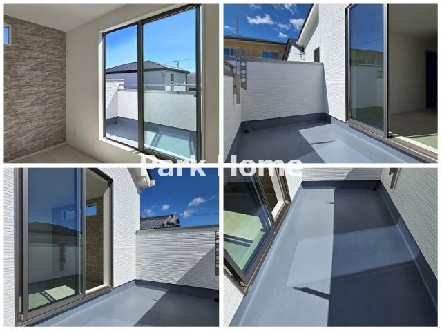 香美市土佐山田町宝町4丁目-2期5棟2-新築戸建てのバルコニー