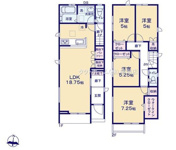 【名古屋市西区見寄町58新築戸建1号棟】✨️仲介手数料無料✨️平田小学校・平田中学校の画像