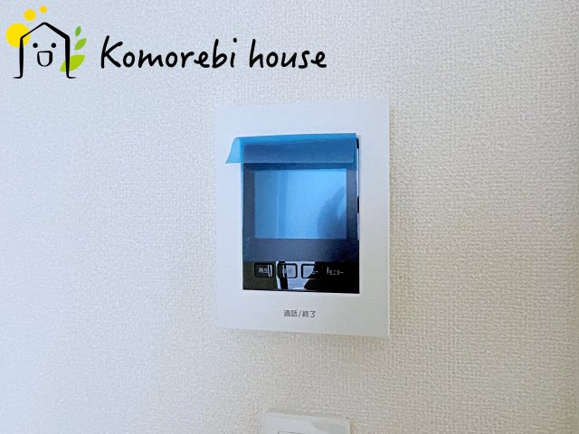 中分1丁目27番　新築一戸建て　ハートフルタウン　Aのセキュリティ|セキュリティを高められるモニター付インターホン！
訪問者の顔が見えて安心です♪