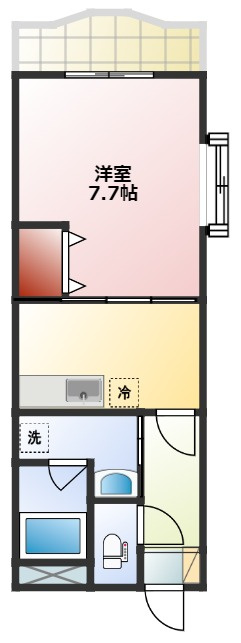 ラムセスA小白川の間取り