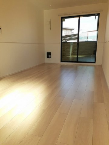 モンレーヴＡの居間・リビング|ゆったりとした居間です