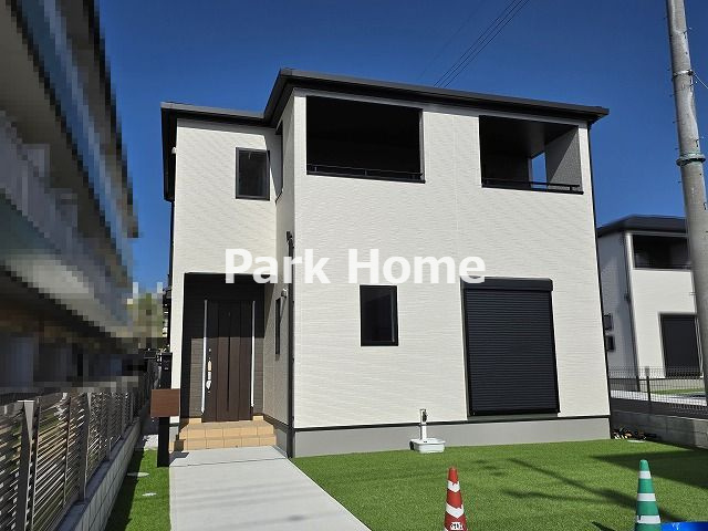 香美市土佐山田町宝町4丁目-2期5棟5-新築戸建ての外観|5号棟　2025.10月：まもなく完成