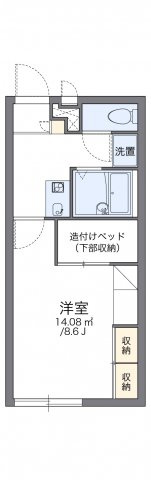 【間取り】 | レオパレスメルベーユ竹ノ内