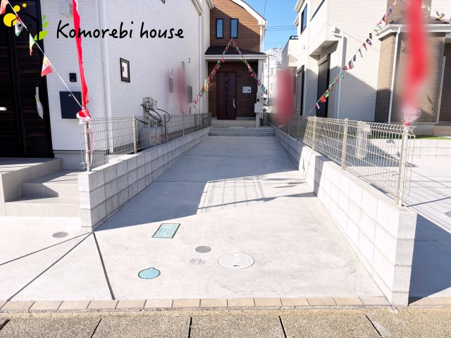 中分1丁目27番　新築一戸建て　ハートフルタウン　Bの前面道路含む現地写真|9/6　撮影済み