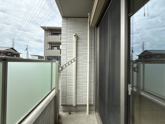 リラフォート白坂のバルコニー