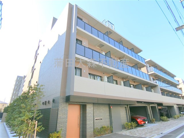 アーバンパーク蒲田南Iの外観|2022年9月築　RC鉄筋コンクリート造地上5階建て総戸数36戸
東京都大田区東六郷1丁目　京浜急行本線雑色駅10分、京急蒲田駅徒歩13分