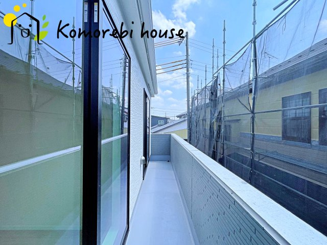 中分1丁目27番　新築一戸建て　ハートフルタウン　Cのバルコニー