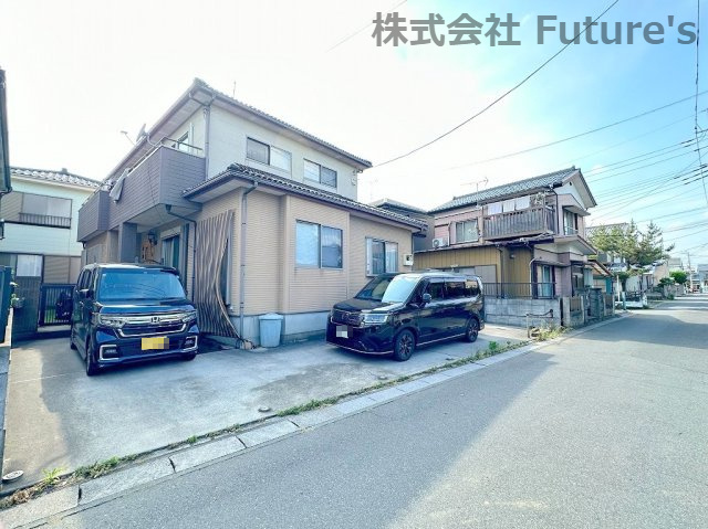 三郷市彦倉1丁目　中古戸建の前面道路含む現地写真|前面道路含む現地写真です。