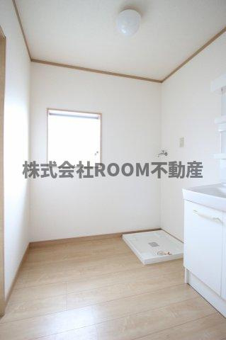 グリーンコーポ南横市の洗面所|脱衣スペースもあります