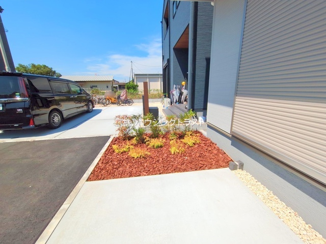 仲介手数料無料　リーブルガーデン所沢上新井・新築全5棟の庭