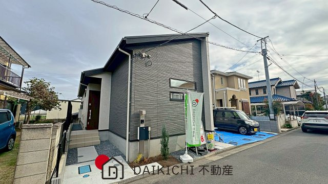 【前面道路含む現地写真】 | 久喜市野久喜3期　ブルーミングガーデン　新築戸建　全１棟　１号棟