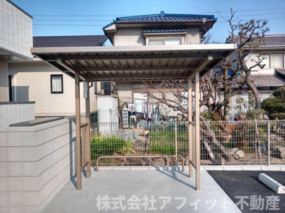 【その他共用部分】 | Mon　Reve　2025 | 屋根付き駐輪場