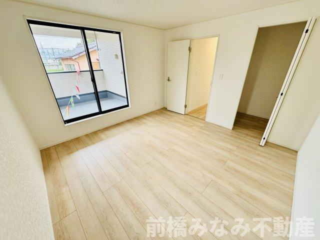 前橋市茂木町第4　限定1棟　クレイドルガーデン　新築建売の洋室|ゆったりした洋室です