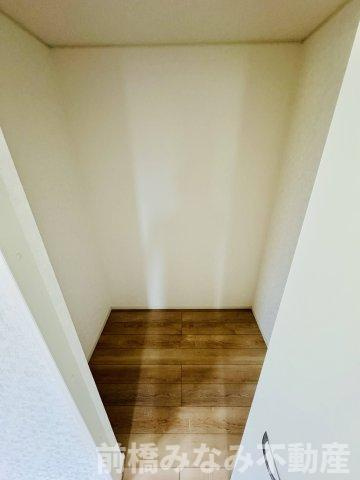 前橋市茂木町第4　限定1棟　クレイドルガーデン　新築建売の収納|収納のためのスペースです