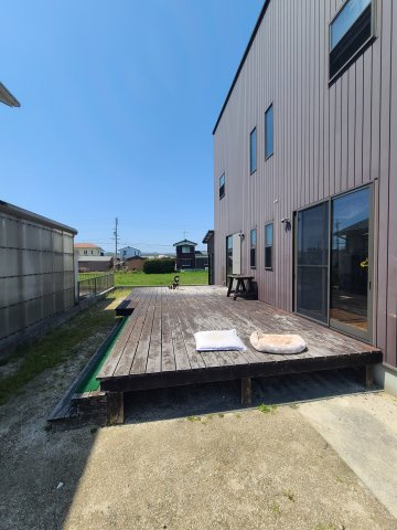熊毛郡平生町一戸建ての庭