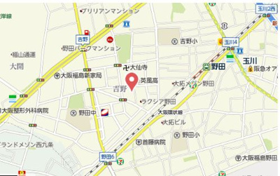 【地図】 | エスリードレジデンス大阪福島シティスクエア