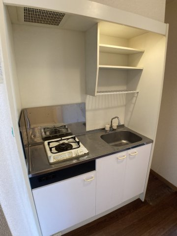 グリニッジビレッジのキッチン
