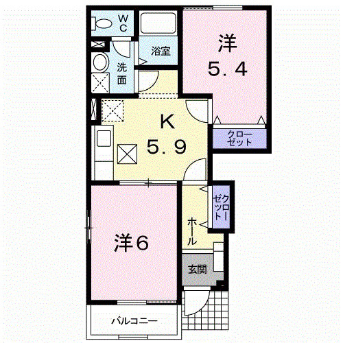 【間取り】 | マルグリットⅠ