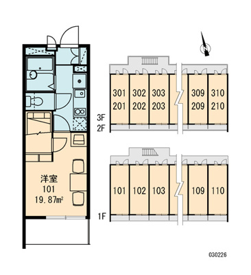 【区画図】 | ファーデン西金ケ崎