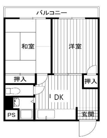 【間取り】 | 共栄マンション服部
