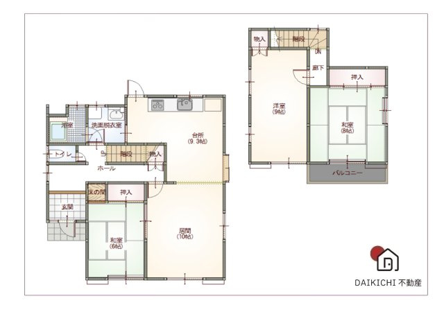 【間取り】 | 東松山市桜山台　中古戸建