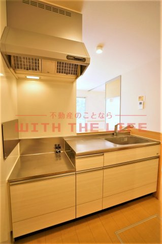 グランドソレーユＲＳ【10，000円キャッシュバック対象物件】のキッチン|使いやすいキッチンです