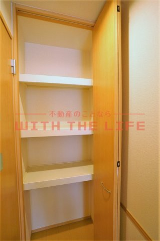 グランドソレーユＲＳ【10，000円キャッシュバック対象物件】の収納|こまごまとしたものを収納できそうですね