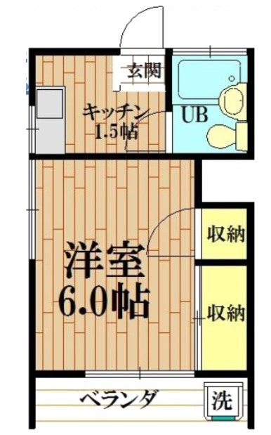 椿ハイムの間取り