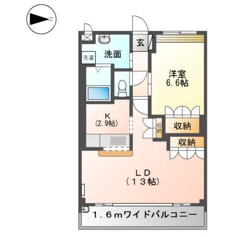 【間取り】 | モア・フレーブ