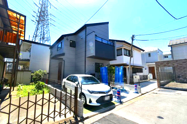 吉祥寺南町5丁目・新築戸建の前面道路含む現地写真