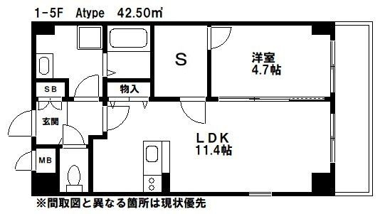ロジュマン エストの間取り