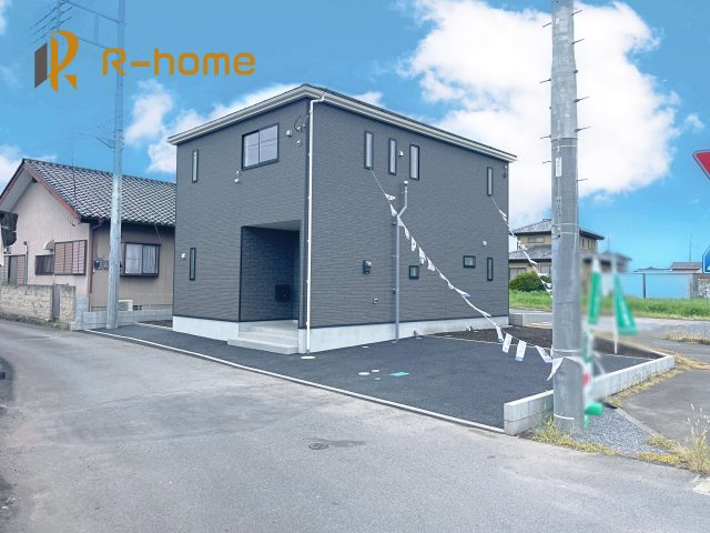 那珂市瓜連第12　新築戸建て　1号棟の外観|ご予約を頂ければ、『平日』はもちろん『早朝』や『夜間』もご見学可能です♪お気軽にお申し付けください♪