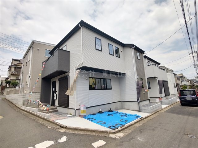 【前面道路含む現地写真】 | ふじみ野市南台　2期　全2棟　2号棟 | 都市ガス・本下水