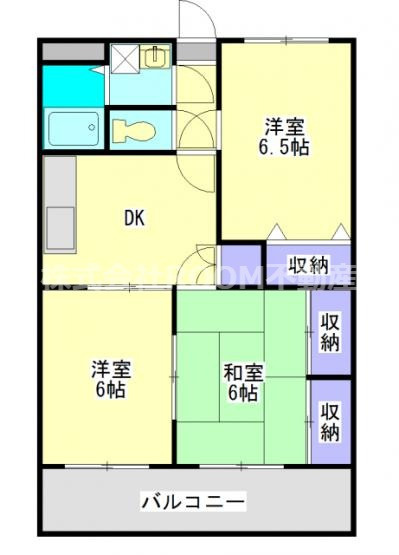 わかくさマンションの間取り