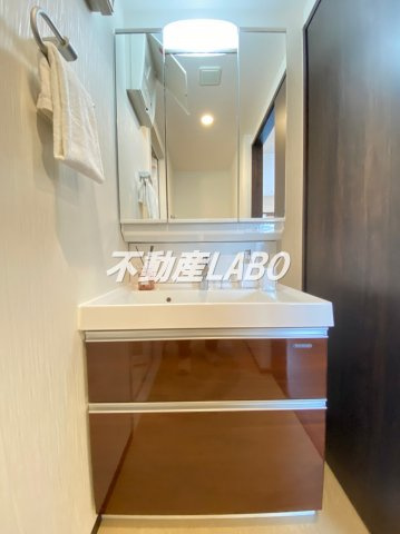 プレジオ難波WESTの洗面所