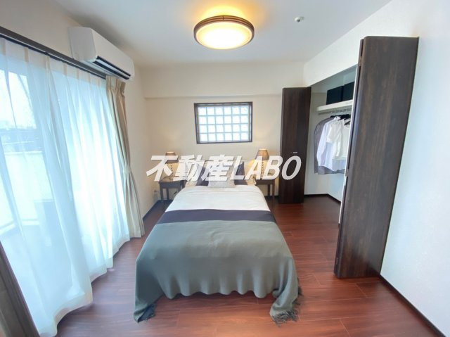 プレジオ難波WESTの寝室