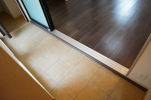 サン　コテージのバルコニー