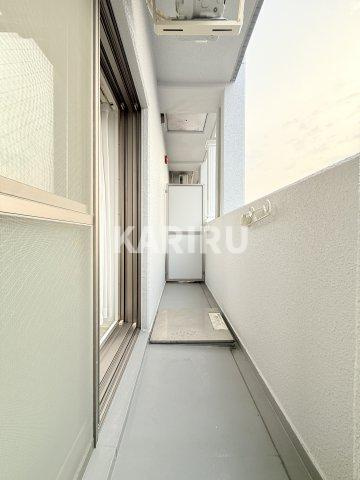 片町コートのバルコニー