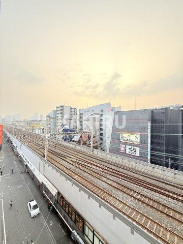 片町コートの展望