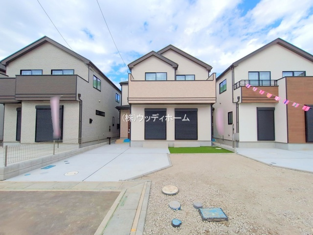 春日部市備後東3期　新築一戸建て　E号棟の外観