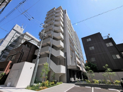 【外観】 | エスリード大阪梅田リュクス | 落ち着いた雰囲気の外観です