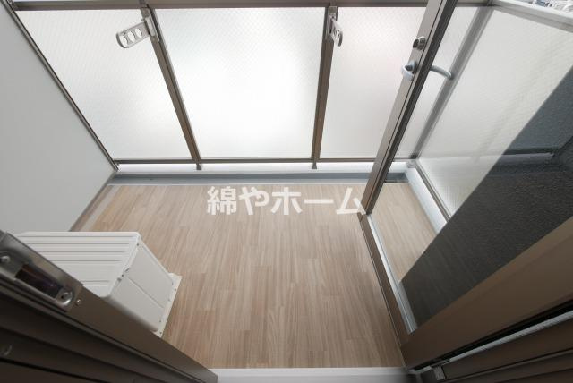 エスリード長居公園PARK AVENUEのバルコニー|開放的で明るい空間を演出してくれるバルコニーです