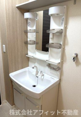 【洗面所】 | ケンズフィールド ホライズン | 洗髪洗面化粧台